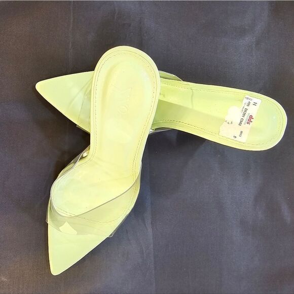 BRAND NEW YVO PEOPLE POINTED TOE SLIP-ON WOMEN"S HIGH HEEL SANDAL - Picture 5 of 15